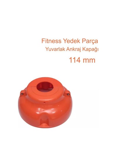 Yuvarlak Ankraj Kapağı Ø89-ø114-ø140 Fitness Yedek Parça-712 Çok Renkli