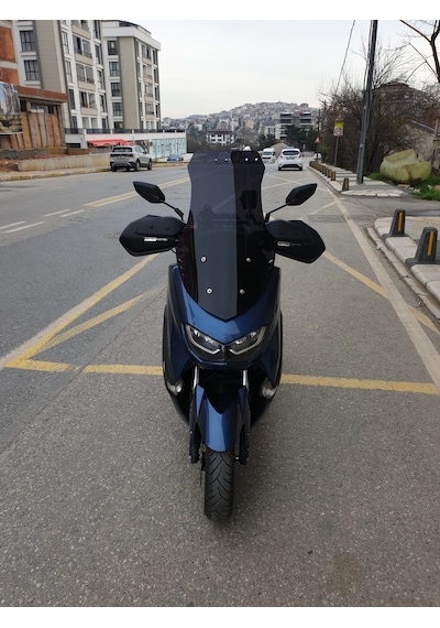 Motocam Yamaha Nmax Ön Cam 2021-2024 Model 72cm Siyah Renkli 4mm Uzun