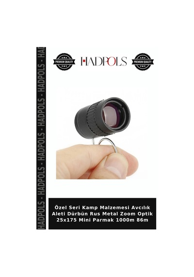 Özel Seri Kamp Malzemesi Avcılık Aleti Dürbün Rus Metal Zoom Optik 25x175 Mini Parmak 1000m 86m Belirtilmemiş