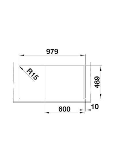 Blanco Eviye 522104 Axis Iıı 6 S-If Paslanmaz Çelik