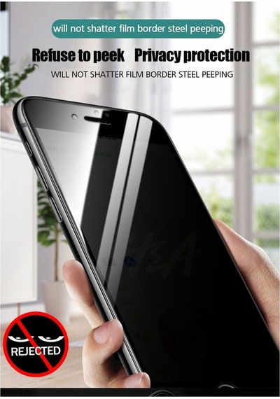 Apple Uyumlu   iPhone 8 Plus Tam Kaplayan Gizli Hayalet Cam (422727254)