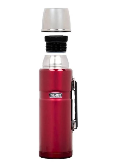Thermos Stainless King Büyük Boy Termos 2 Li Tre Bordo Renk Bordo