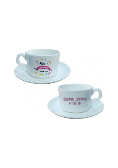 Kişiye Özel Öğretmenler Günü Baskılı Fincan Hk2337