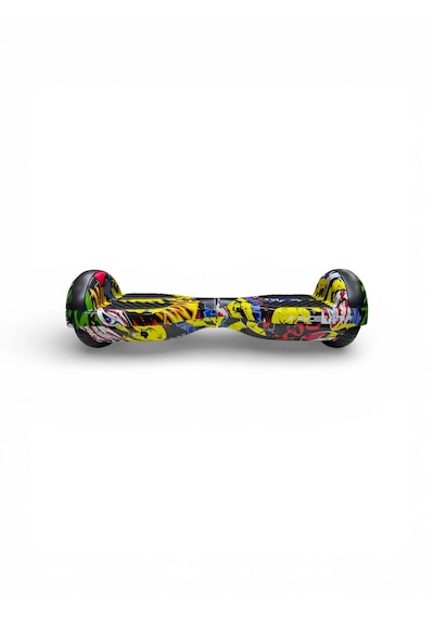 Elektrikli Kaykay Hoverboard Bluetooth Hoparlörlü 6.5 Inch Otomatik Akıllı Denge RS-S5 -Apato Grafiti
