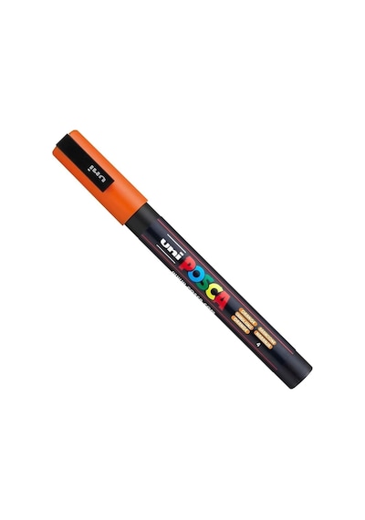 Tr Uni Posca Pc-3m Marker Keçeli Kalem Seti, 15'li, Karışık Renkler
