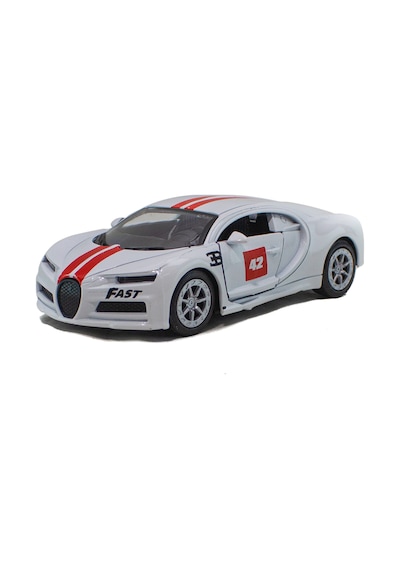 Oyuncak Araba Metal Bugatti Çek Bırak 12 Cm Beyaz