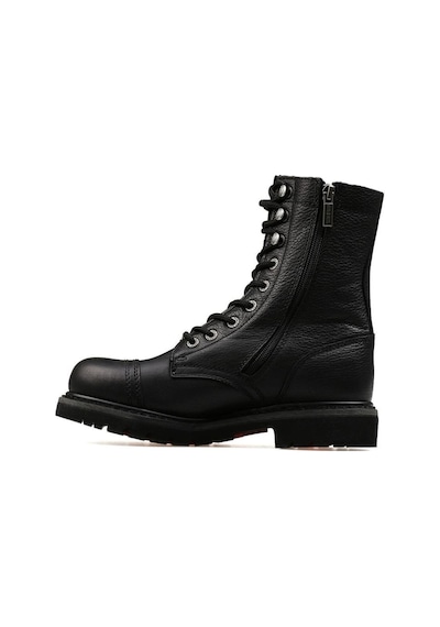 Harley Davidson Harley-davidson 025m100553 Colmar Erkek Bot - Siyah Baskılı Deri-siyah Baskılı Deri