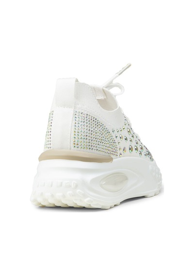 Deery Kadın Beyaz Taş Detaylı Sneaker Ayakkabı - 26311zbyzp01 Beyaz
