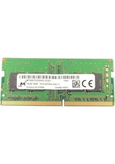 Micron MTA8ATF2G64HZ-3G2E1 16 GB DDR4 3200 MHz CL22 Notebook Ram
