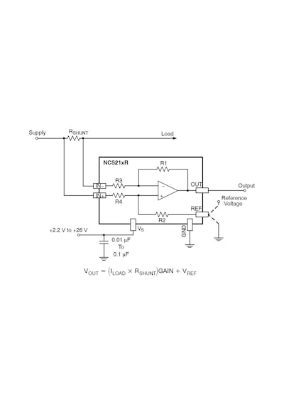 Ncs214rsqt2g Current Sense Amplifier 26v Low-/high-side Voltage Out Bidirectional