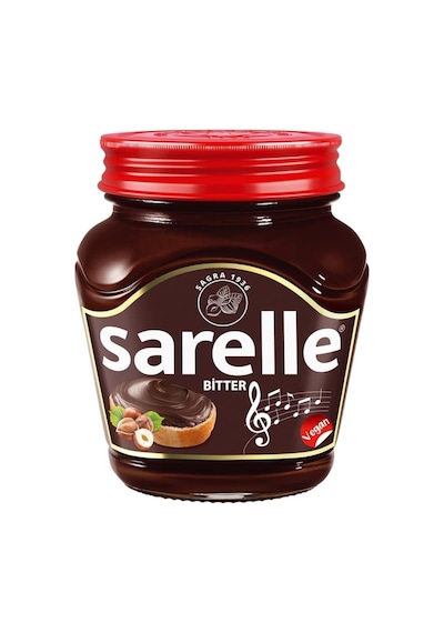 Bitter Kakaolu Fındık Ezmesi 350 Gr Kavanoz