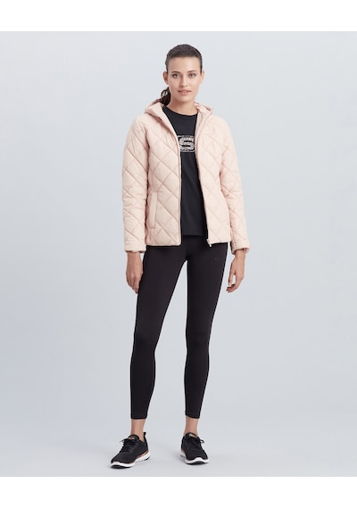 Skechers W Capitone Hooded Jacket Kadın Light Camel Mont S212001-230 Bej