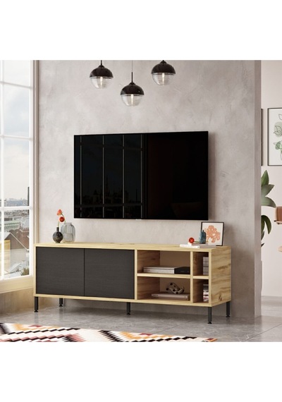 Arya 140cm Tv Ünitesi Sehpası Metal Ayaklı 140cm Keçe-siyah Ary8-kl Keçe - Siyah Arya 140cm Tv Ünitesi Sehpası Metal Ayaklı 140cm Keçe-siyah Ary8-kl Keçe - Siyah