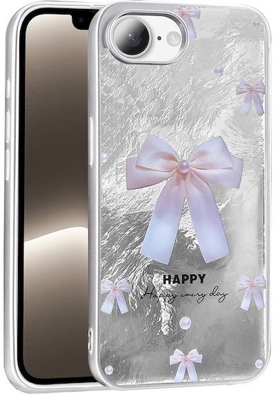Apple Uyumlu iPhone 17e Kılıf Desenli Zore Mep Kapak - İncili Fiyonk,