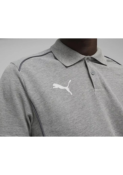 Puma Teamfinal Casuals Polo Erkek Futbol Antrenman Polo Tişörtü 65853533 Gri 65853533 Gri