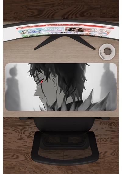 Black Clover Anime V4 - 70x30 Xl Gaming Kauçuk Kaymaz Taban Mouse Pad Fare Altlığı