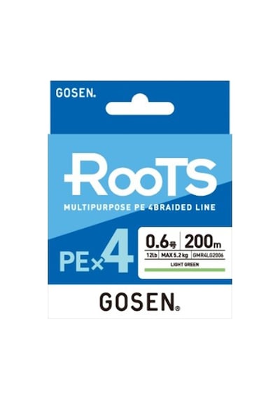 Gosen Roots 4b Light Green 200m İp Misina Kalınlık Pe : Pe 0.6