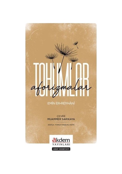 Tohumlar Aforizmalar / Emin Er-Reyhani