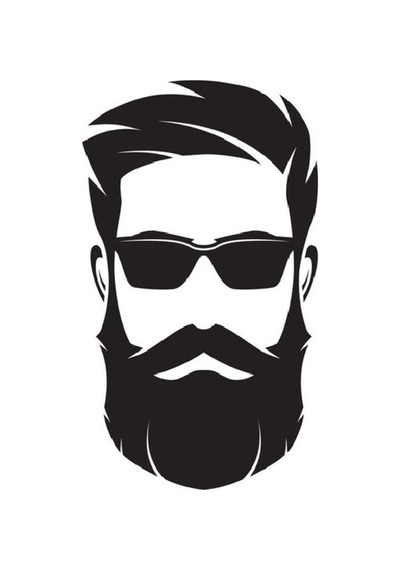 Kuaför Sticker Güzel Kadın Makas Kesim Saç Erkek Berber Sticker - Çocuk Odası -uyku - Duvar Siyah