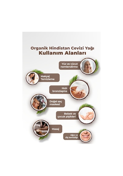 TheLifeCo Organik Hindistan Cevizi Yağı 150 ML