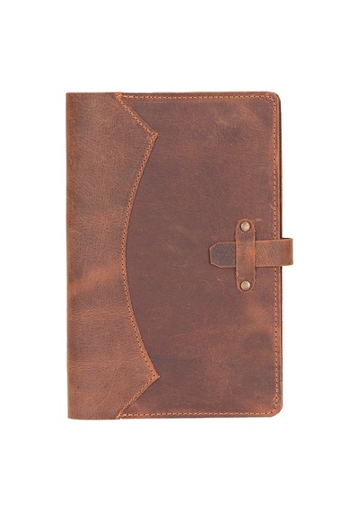 Bloom Quiet Edit Moccasin A5 Deri Kitap Defter Kılıfı