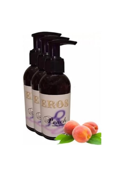 Hubrendy Sh Eros Hologramlı Peach Aromaterapi Massage Oil Şeftali Kokulu Masaj Yağı 3 Adet