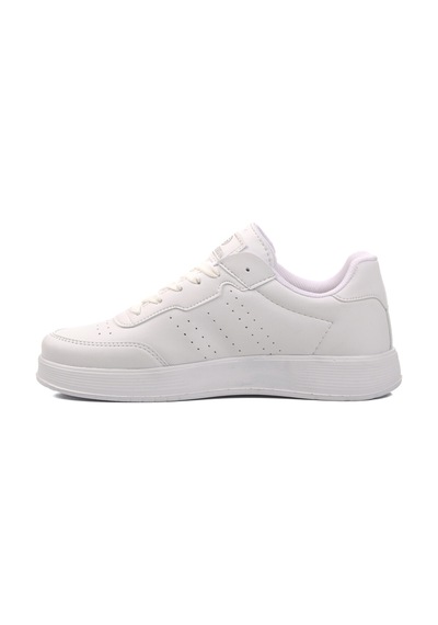 Beyaz Bağcıklı Unisex Sneaker 158 Beyaz