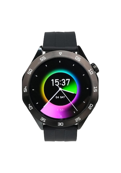 Logia HT04 46 Mm Silikon Kordon Çinko Alaşım Kasa Akıllı Saat (İthalatçı Garantili)