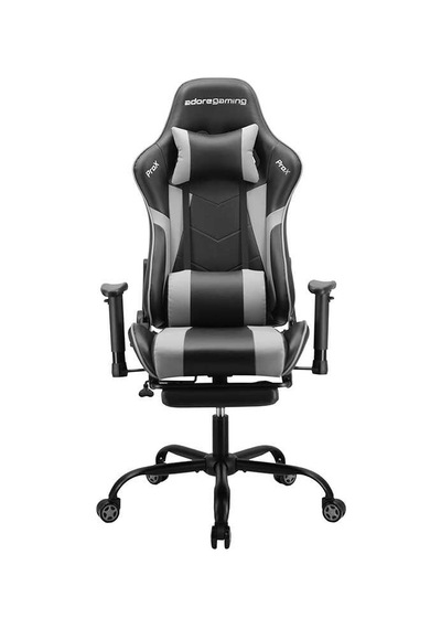 Adore Gaming Prox Ergo Oyuncu Koltuğu - Gri/siyah S.deri 71x126-136x77,5 Cm Gri