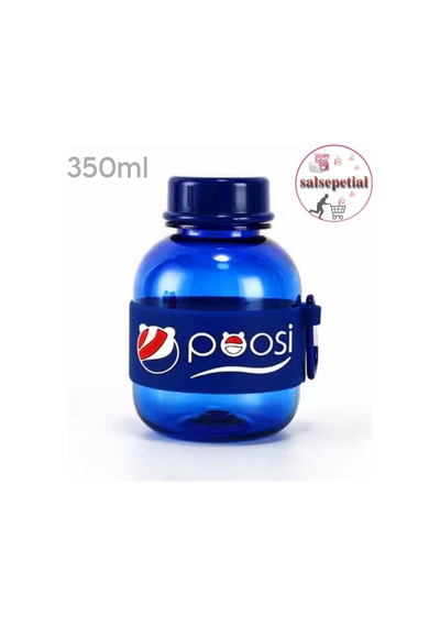 Mini Renkli Su Şişesi 350ml Figürlü Renkli Mini Suluk Matara 350ml Lacivert