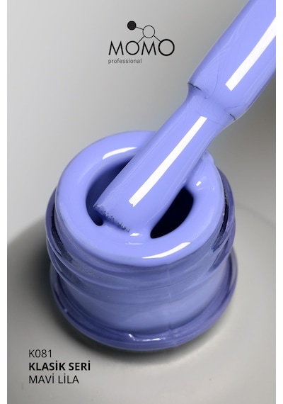 Momo Professional Kalıcı Oje K081 Mavi Lila 4 Ml