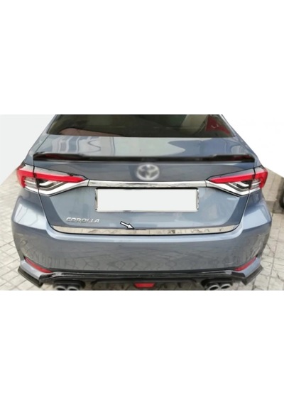 Miyrem ^ Auto Chrome Serisi Bagaj Alt Çıta Krom Corolla Sd 2019 Ve Sonrası Modeller İçin
