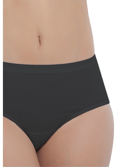 The Don Organic Blended Bayan High Rise Brief - Kalın Kenarlı Si