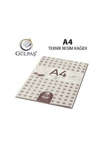 GÜLPAŞ A4 TEKNİK RESİM KAĞIDI 30 YP.