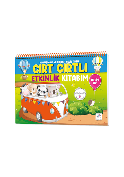 Cırt Cırtlı Etkinlik Kitabım 16-24 Ay