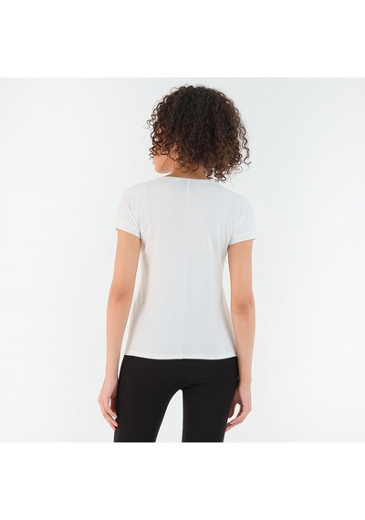Slazenger Play Kadın Kısa Kol T-shirt Ekru St12tk291-122 001