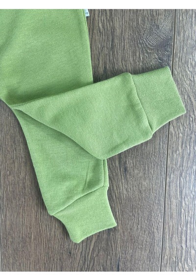 2d2b Hello Friends Alttan Çıtçıtlı Bereli Unisex 3lü Bebek Takım Yeşil
