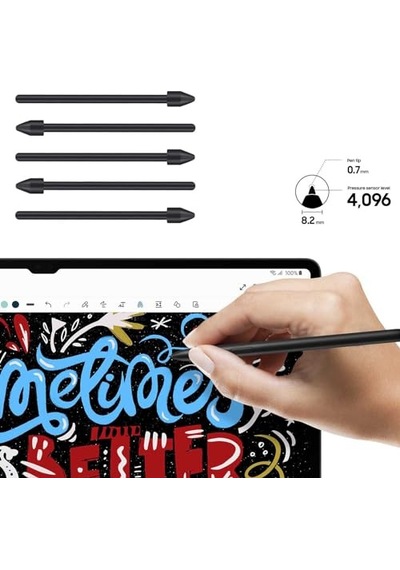 Tab S9 Serisi Için Resmi Stylus Spen Galaxy Uyumlu Tab S9 S9 S9 Ultra Için - Uluslararası Model - Bej Diğer