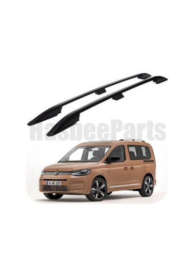 Vw Caddy 3 Tavan Çıtası Kısa Siyah 2020-sonrası Modeller Uyumlu