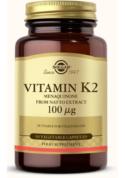 Solgar Vitamin K2 100 Mcg 50 Kapsül