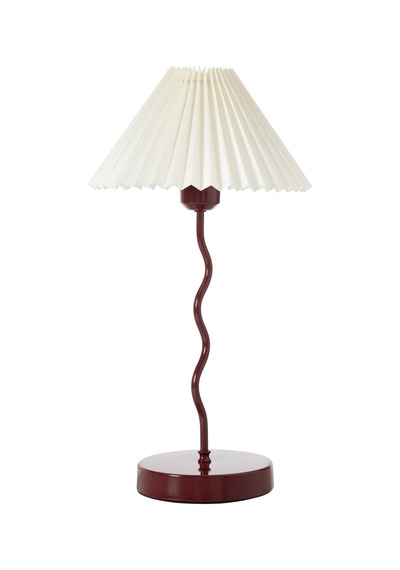 Mudo Home Ombra Abajur 47cm Bordo Çok Renkli