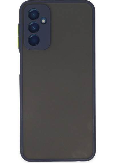 Samsung Galaxy Uyumlu - M13 Kılıf Montreal Silikon Kapak - Lacivert