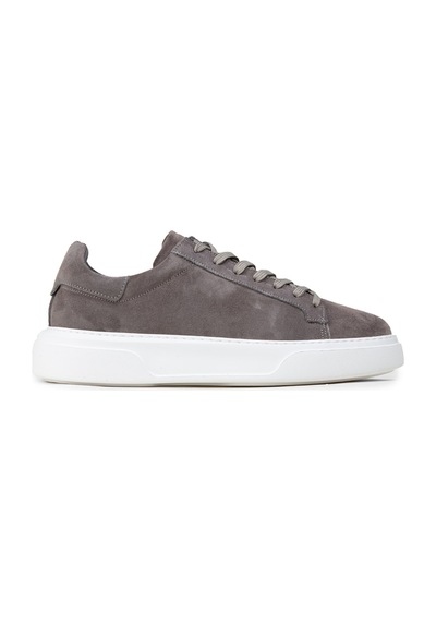 Deery Erkek Hakiki Süet Gri Sneaker Ayakkabı - 04651mgrıe01