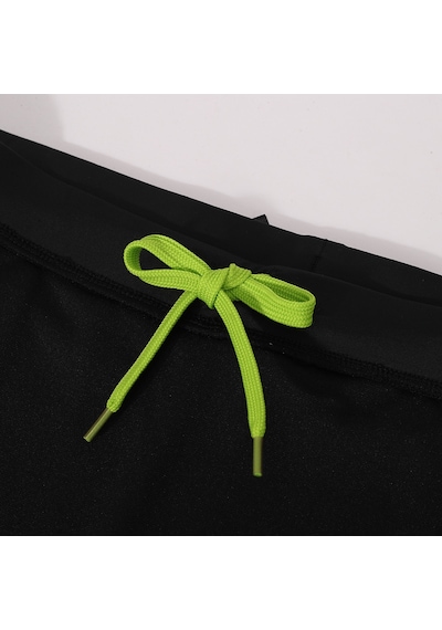 Slazenger Spl Boxer Sn43 Erkek  Siyah / Yeşil Boxer