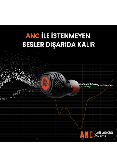 Gravastar Sirius Plus Anc Tws Bluetooth Kablosuz Kulakiçi Kulaklık