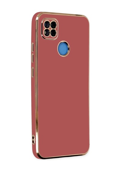 Xiaomi Redmi 9c Uyumlu Kılıf Volet Silikon - Kırmızı