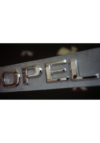 Opel Bagaj 3m 3d Krom Abs Logo Amblem 549368608
