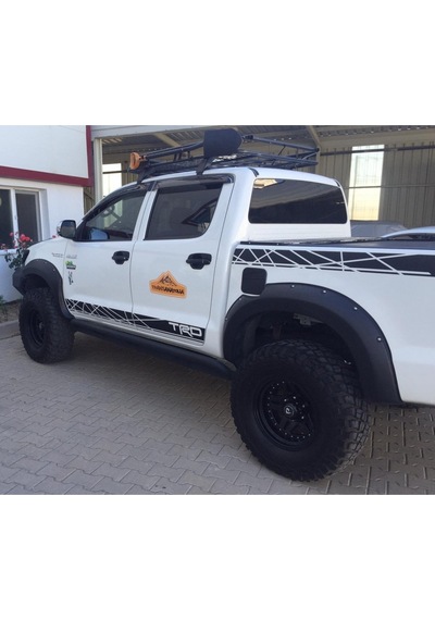 Ducki Toyota Uyumlu Hilux Vigo 2012-2015 Offroad Dodik Abs Plastik