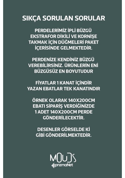 Farmer Desenli Süet Oturma Odası Salon Fon Perde Dijital Baskılı Ekstrafor Büzgü Tek Kanat Prd-1108 Çok Renkli
