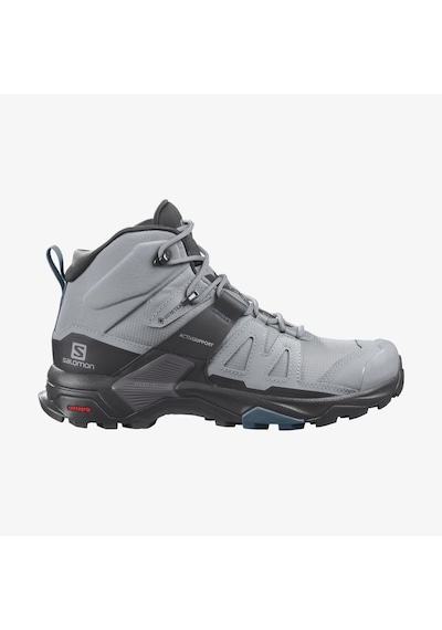 Salomon 416249 X Ultra 4 Mid GTX W Quarry/Black/Legion Blue Kadın